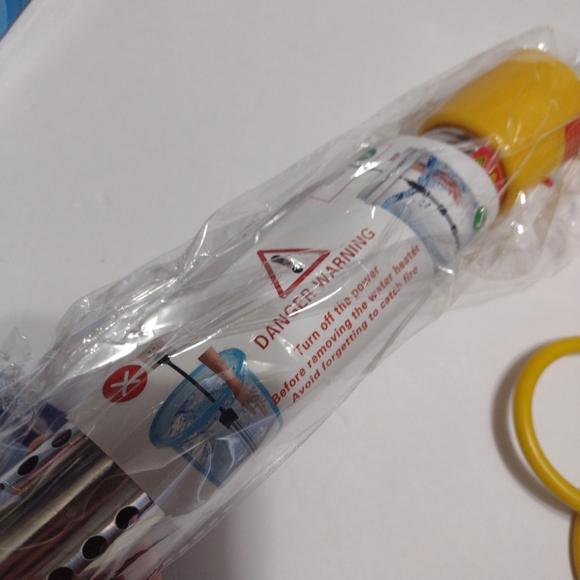 1500W Immersion Water Heater with Thermostat, Anti-Dry Burning Temperature Cont - Picture 15 of 16